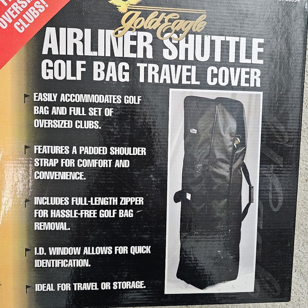 Airliner Shuttle Golf Bag Travel Cover
